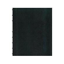 Blueline MiracleBind 1-Subject Professional Notebooks, 11 x 9.0625, College Ruled, 75 Sheets, Blac