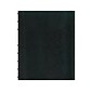 Blueline MiracleBind 1-Subject Professional Notebooks, 11" x 9.0625", College Ruled, 75 Sheets, Black (AF11150.81)