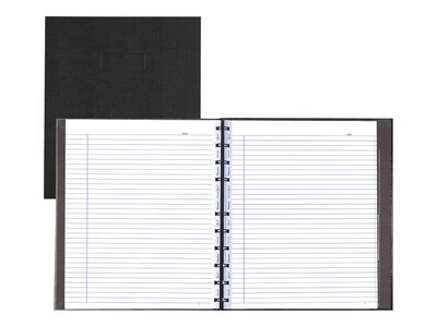 Blueline MiracleBind 1-Subject Professional Notebooks, 11" x 9.0625", College Ruled, 75 Sheets, Black (AF11150.81)