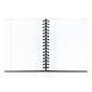 TOPS Royale Professional Notebooks, 5.88" x 8.25", College Ruled, 96 Sheets, Black (25330)