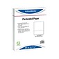 Printworks® Professional 8.5" x 11" Perforated Paper, 24 lbs., 92 Brightness, 2500 Sheets/Carton (04130)