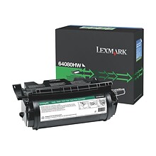 Lexmark 64080HW Black High Yield Toner Cartridge   (LEX64080HW)