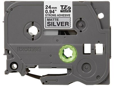 Brother P-touch TZe-S951 Laminated Extra Strength Label Maker Tape, 1 x 26-2/10, Black on Matte Si