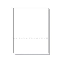 TOPS Laser Cut 8.5 x 11 Bond Paper, 20 lbs., 84 Brightness, 500 Sheets/Ream (05050)