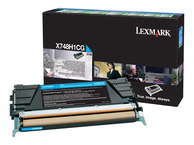 Lexmark X748 Cyan High Yield Toner Cartridge