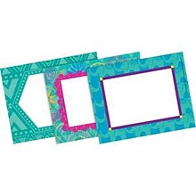 Barker Creek Bohemian Name Tags, Self-Adhesive Labels, 3 1/2 x 2 3/4, 90/Pack (BC3769)