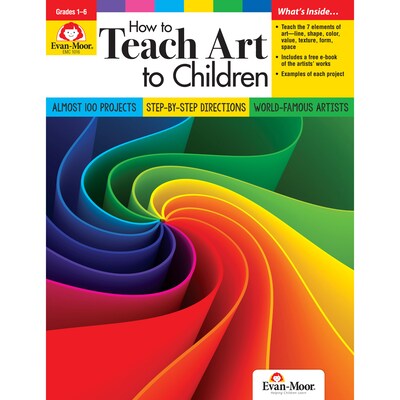 Evan-Moor How to Teach Art to Children, Grades K-6 (EMC1016)