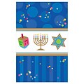 Amscan Hanukkah Celebrations Plastic Tablecover, 54 x 102, 3/Pack (573803)