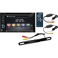 PLANET AUDIO P9628BWRC 6.2 Double-DIN In-Dash Touchscreen DVD Receiver with Bluetooth® & Back-up Camera