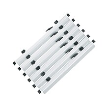 Safco 1-Pocket Aluminum Wall File, Gray (50026)
