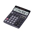 Casio DJ-120D 12-Digit Desktop Calculator, Black