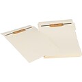 Smead Folder Dividers with Fastener, Side 1/5-Cut Tab, Letter Size, Manila, 10/Box (35605)