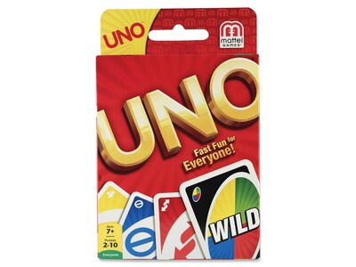 Mattel UNO Card Game, 7+ Years