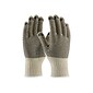 PIP PVC Coating Cotton/Polyester Gloves, Natural/Black, Small, 12/Pr (36-110PDD/S)