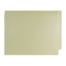 Medical Arts Press® End-Tab Pocket File Folders, 1-Fastener, Letter, Manila, 250/Bx (31466B)