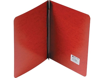 ACCO PRESSTEX 2-Prong Report Cover, Letter, Red (A7025078)