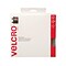 Velcro 0.75W x 360L Sticky Back Hook & Loop Fastener, White, Roll (91138)