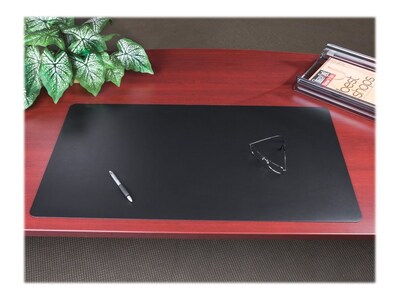 Artistic Rhinolin II PVC Desk Pad, 20" x 36", Matte Black (LT61-2M)