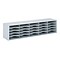 Safco E-Z Sort® 20-Compartment Sorting Rack, 57.5 x 14.25, Gray (7751GR)