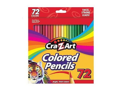 Cra-Z-Art Colored Pencils, Assorted, 72/Box (r10402)