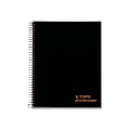 TOPS JEN Subject Notebooks, 6.75 x 8.5, Cornell, 84 Sheets, Black (63827)