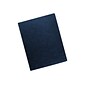 Fellowes Expressions Presentation Covers, 8-3/4" x 11-1/4", Navy, 200/Pack (52113)