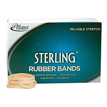 Alliance Sterling Multi-Purpose Rubber Bands, #62, 1 lb. Box, 600/Box (24625)