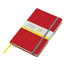 TOPS Idea Collective Journal, 5 x 8.25, Wide Ruled, Red, 240 Pages (56873)