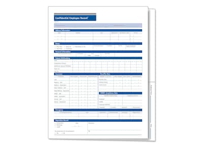 ComplyRight 1-Part Employee Personal Files 25/Pack (A0503)