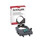 Lexmark Re-Ink Printer Ribbon, 3070166, Black