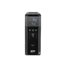 APC Back-UPS Pro BN UPS, 1500VA, 10 Outlets, 2 USB Charging Ports, AVR, LCD interface Black (BN1500M