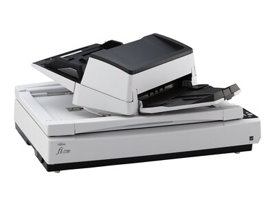 Fujitsu fi-7700 PA03740-B005 Desktop Scanner, Black/White