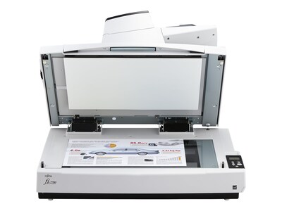 Fujitsu fi-7700 PA03740-B005 Desktop Scanner, Black/White