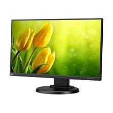 NEC MultiSync Full HD Widescreen w/LED LCD Desktop Monitor, 22, Black (E221N-BK)