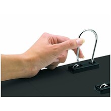 Find It Heavy Duty 5 3-Ring View Binders, D-Ring, Black (FT07075)
