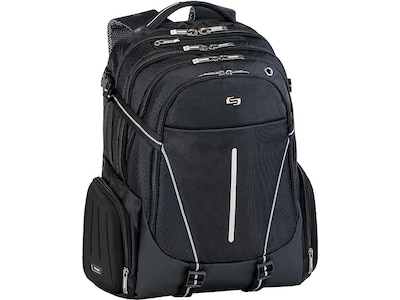 Solo New York 17.3" Laptop Rival Backpack, Black (ACV700-4)