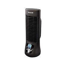 Honeywell QuietSet 12.99H 4-Speed Tower Fan, Black (HTF210B)