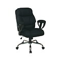 Work Smart EX Series Mesh Executive Big & Tall Chair, Black (EX1098-3M)