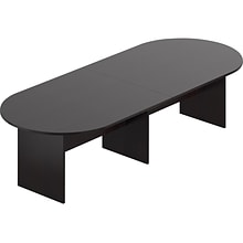 Offices To Go Superior Laminate Racetrack Conference Table, 29.5H x 120L x 48D, Espresso (SL12048