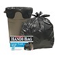 Berry Global Handi-Bag 30 Gallon Industrial Trash Bag, 30" x 33", Low Density, 0.65 mil, Black, 60 Bags/Box (HAB6FT60)