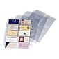 Cardinal Business Card Refill Pages, Clear, 20 Card Capacity per Page, 10/Pack (7856 000)