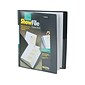 Cardinal Custom ShowFile Presentation Book, Letter Size, 12-Pockets, Black (CRD 50132CB)