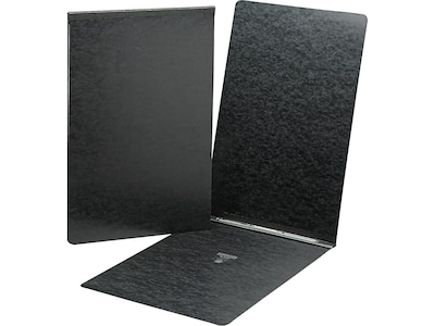 Smead Premium Pressboard 2-Prong Report Cover, Tabloid Size, Black, 10/Box (81179)