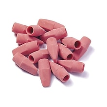 Dixon Wedge Cap Erasers, Pink, 144/Box (34500)