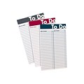 Ampad To-Do Notepad, 5 x 8, Wide Ruled, Assorted Colors, 50 Sheets/Pad (20-001)