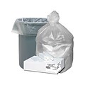 Berry Global Ultra Plus 33 Gallon Industrial Trash Bag, 33 x 40, High Density, 11 mic, Natural, 50