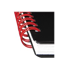 Black N Red Professional Notebooks, 4.75 x 6, Wide Ruled, 70 Sheets, Black (JDKF67010)