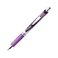 Pentel EnerGel RTX Retractable Gel Pens, Medium Point, Purple Ink, 3/Pack (BL77BP3V)