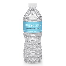 True Clear™ Purified Bottled Water, 16.9 fl oz Bottles, 24/Carton, 84 Cartons/Pallet (TC54594PL)