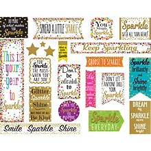 Teacher Created Resources Confetti Sparkle and Shine Mini Bulletin Board, 24 pieces (TCR8962)